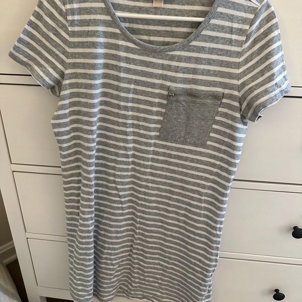 Michael Kors Striped T-Shirt Dress